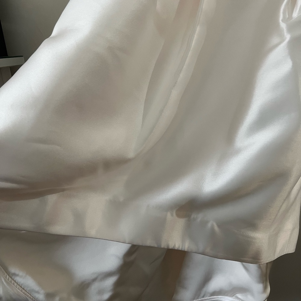 Parker NWT ivory high low dress - Picture 5 of 8